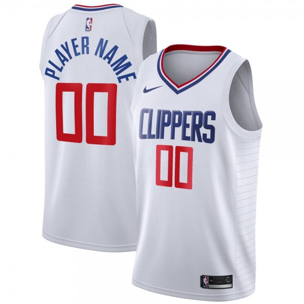 Los Angeles Clippers Trikot Benutzerdefinierte 2020-2021 Nike Association Edition Swingman - Herren